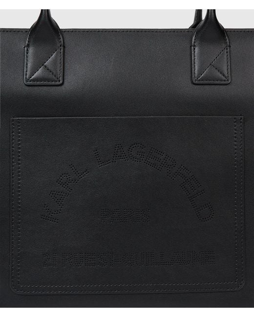 Karl Lagerfeld Black K/Daily Medium Tote Bag