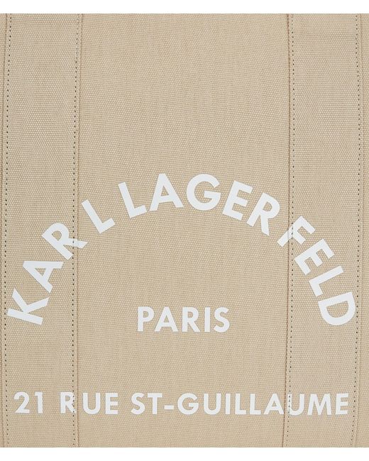 Grand Sac Cabas Rue St-guillaume Karl Lagerfeld en coloris Natural