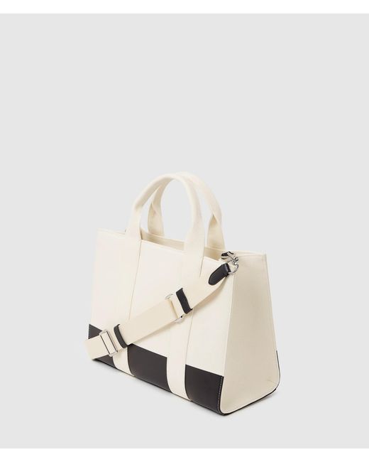 Karl Lagerfeld Natural Rue St-Guillaume Medium Tote Bag