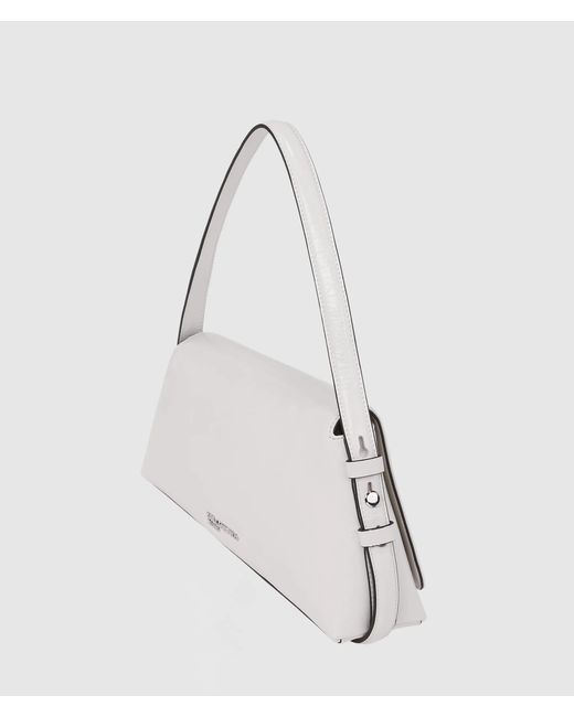 KL Jeans Natural Geo High-Shine Flap Bag