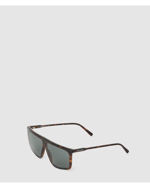 Karl Lagerfeld Gray Navigator Sunglasses for men