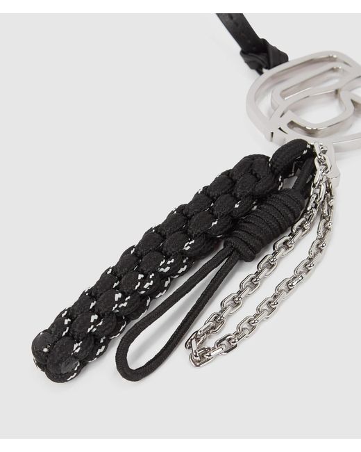 Karl Lagerfeld Multicolor Ikon Outline Rope Keychain