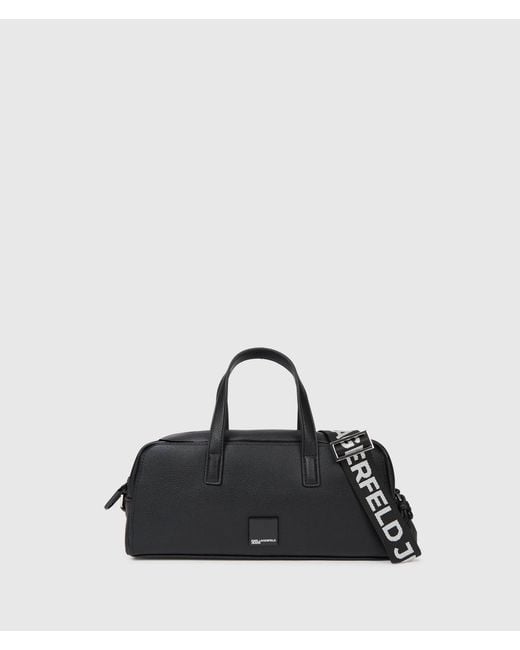 KL Jeans Black Box Logo Bowling Bag