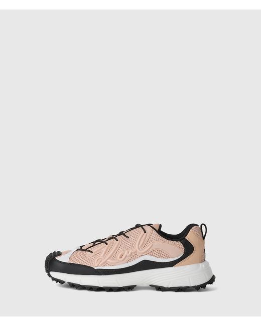 Karl Lagerfeld White Orion Trail Signature Sneakers