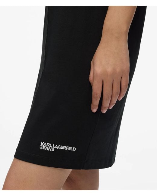 KL Jeans Black Raised Seam Tank Dress