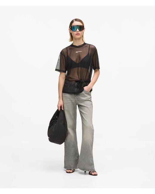 KL Jeans Multicolor High-Rise Flare Jeans