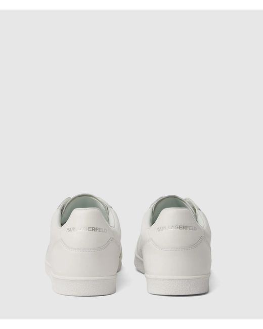 Karl Lagerfeld White Ikon Nft Patch Sneakers