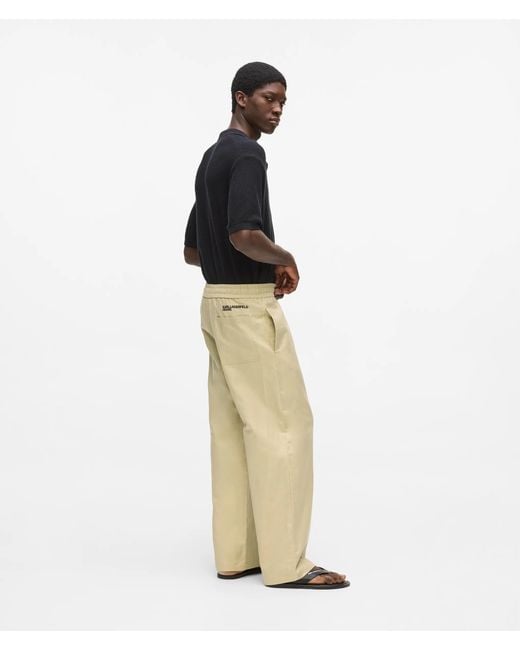 KL Jeans Multicolor Linen Blend Pants for men