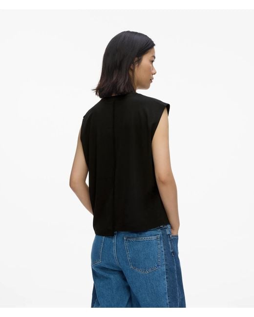 KL Jeans Black Seam Detail Tank Top