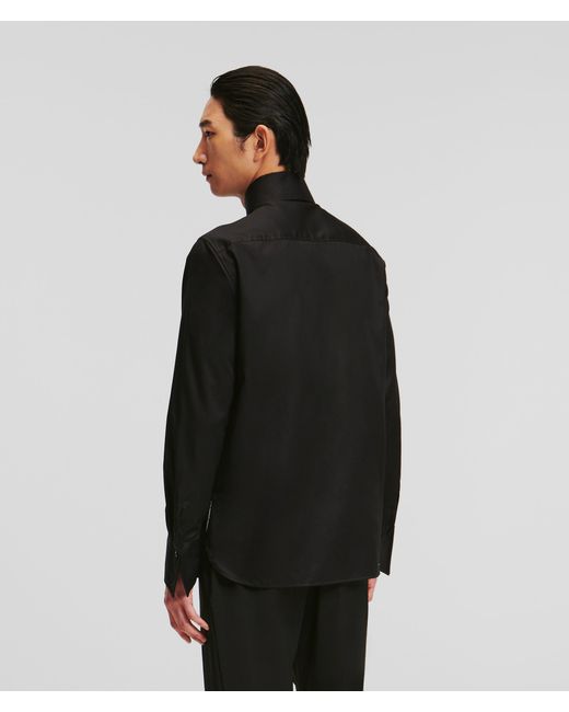 Karl Lagerfeld Black Karl Essential Shirt for men