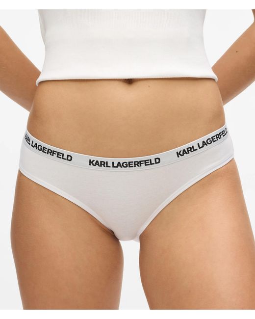 Karl Lagerfeld Multicolor Logo Brief – 3-Pack, Multicoloured