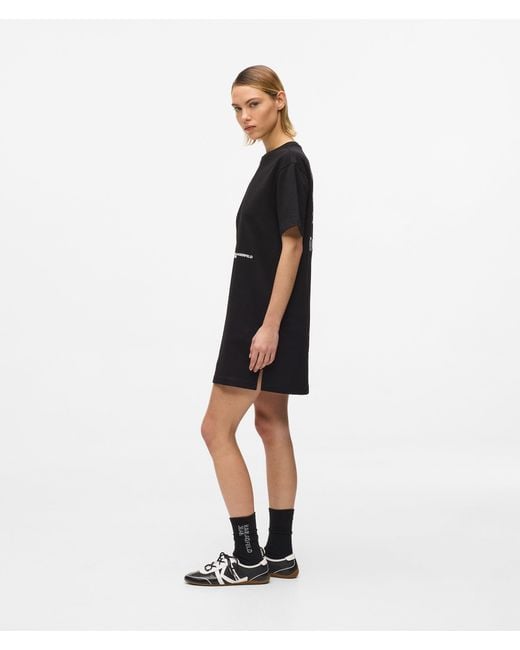 KL Jeans Black Karl Quote T-Shirt Dress