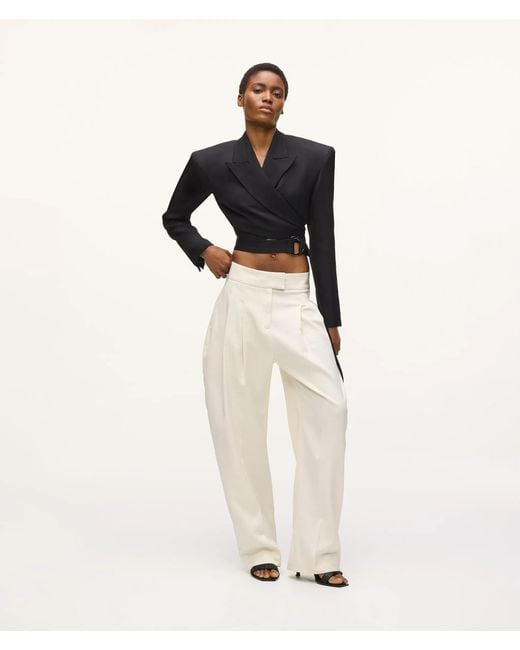 Karl Lagerfeld Natural Kl Studio Barrel-Leg Pants