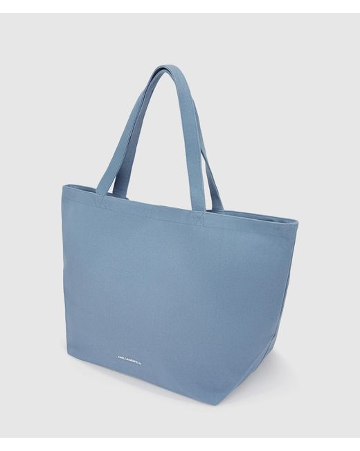 Karl Lagerfeld Blue Rue St-Guillaume Shopper