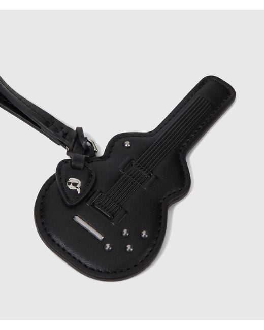 Karl Lagerfeld Black Ikon Guitar 3D Keychain