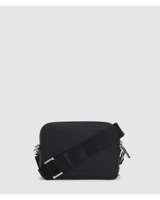 Sac Caméra K/Monogram, Homme, Taille Karl Lagerfeld pour homme en coloris Black