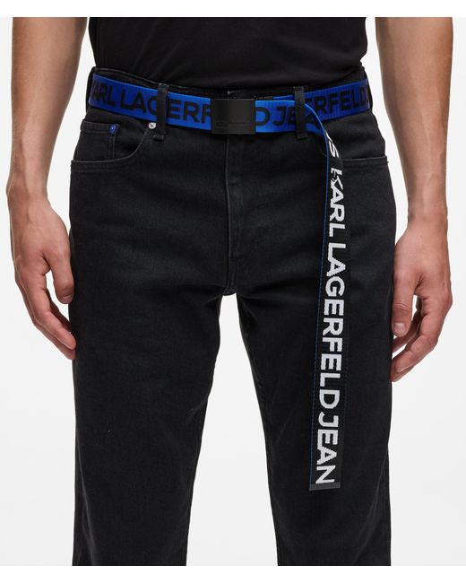 KL Jeans Wendbarer Gürtel Aus Gurtband, Herren, Größe in Black für Herren