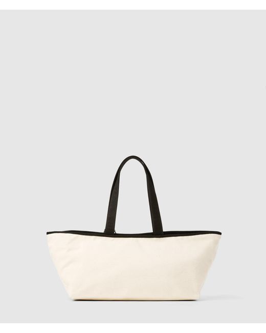 Karl Lagerfeld Natural Large Elongated Shopper