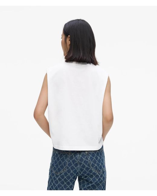 KL Jeans White Love Letter Tank Top