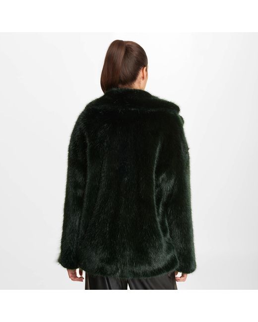 cozy fur jacket