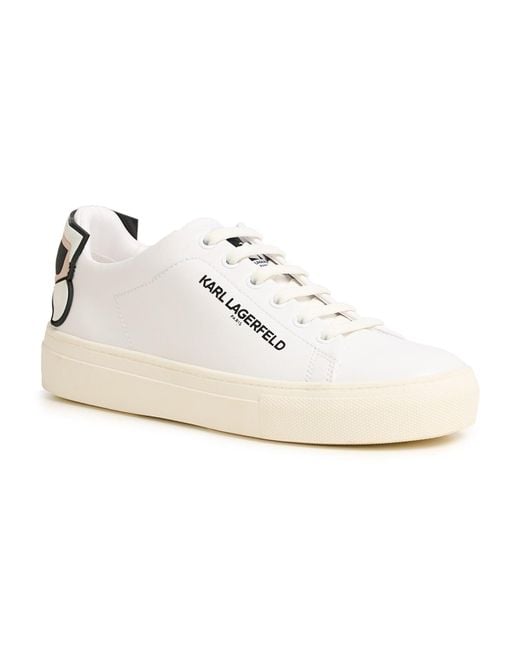 Karl Lagerfeld | Women's Chella Sneakers | Bright White | Size 5