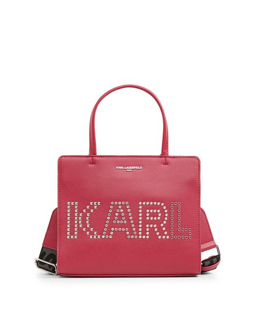 Karl Lagerfeld Maybelle Cell Phone Bag in Red