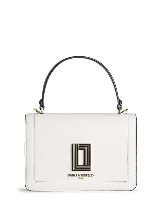 Karl Lagerfeld Women's Simone Crossbody Bag White Lyst