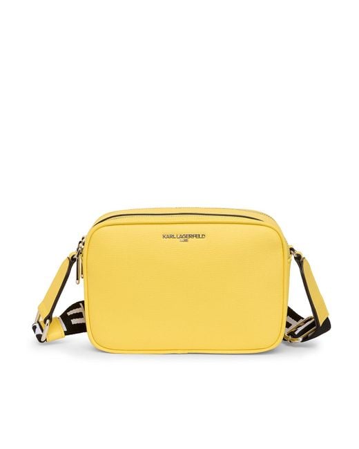 Karl Lagerfeld Women's Maybelle Camera Crossbody Bag Yellow Lyst