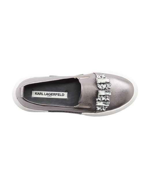 karl lagerfeld platform trainers