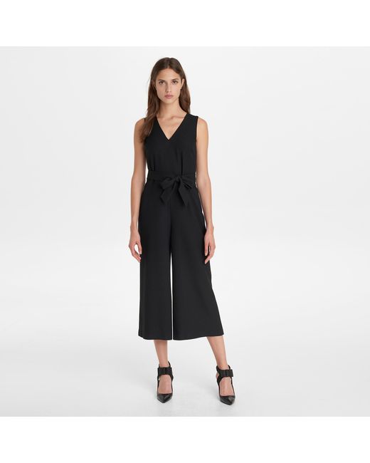 karl lagerfeld black jumpsuit