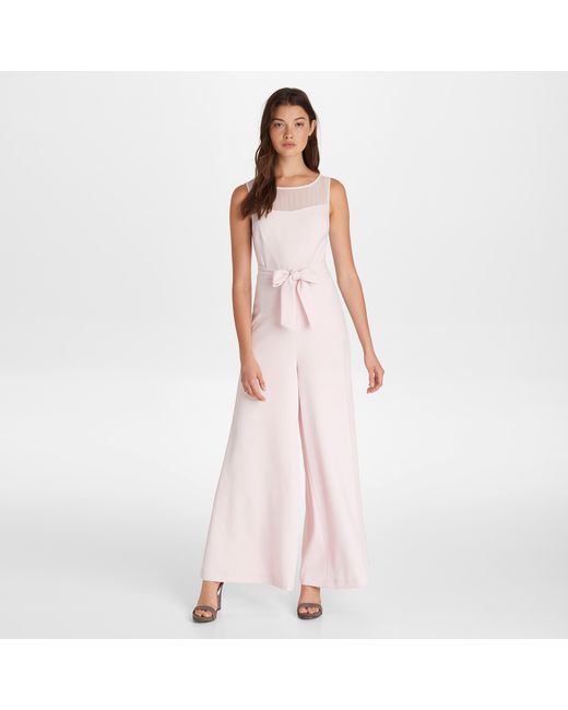 karl lagerfeld pink jumpsuit