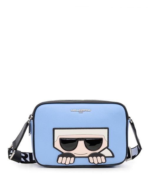 Karl Lagerfeld | Women's Maybelle Camera Crossbody Bag | Forever Blue | Size