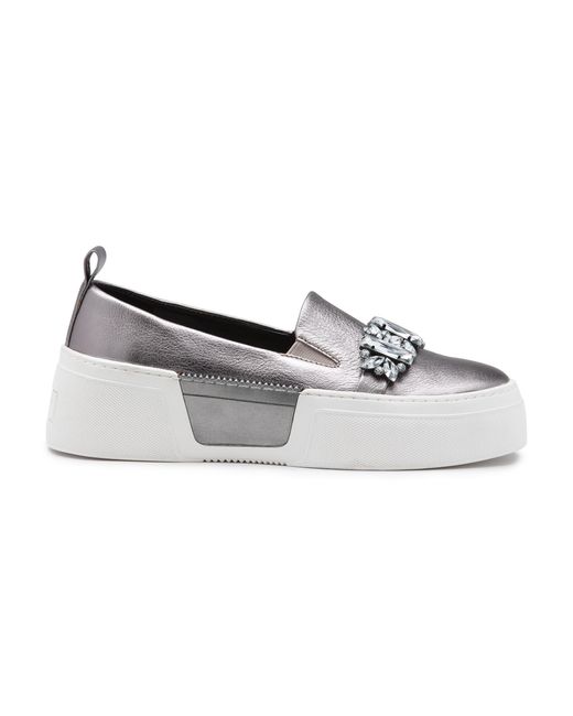 karl lagerfeld platform trainers