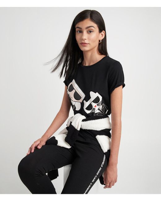 Karl lagerfeld hotsell shirt womens