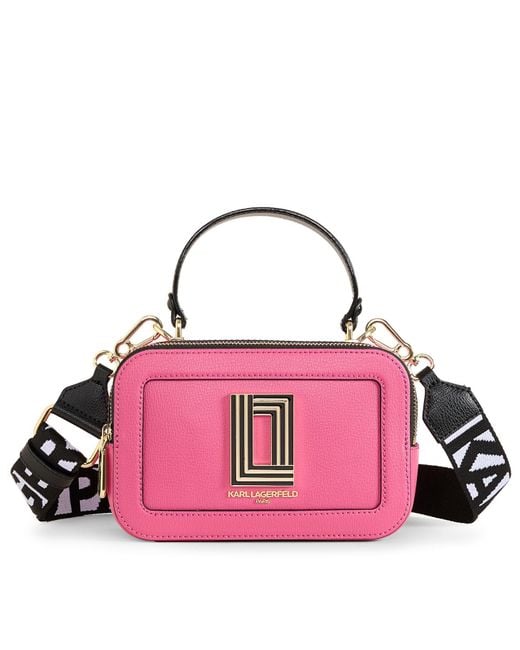 Karl Lagerfeld | Women's Simone Camera Bag | Fuchsia Pink
