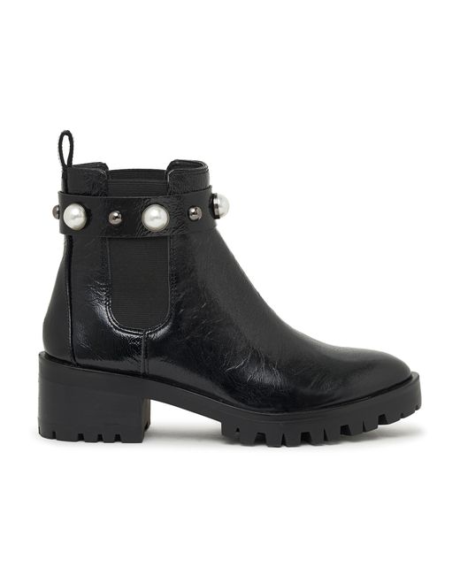 pola studded chelsea bootie
