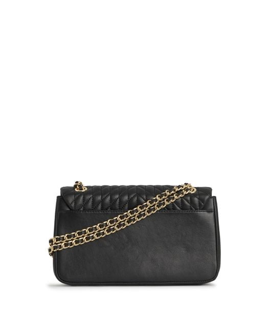 leather over the shoulder purse