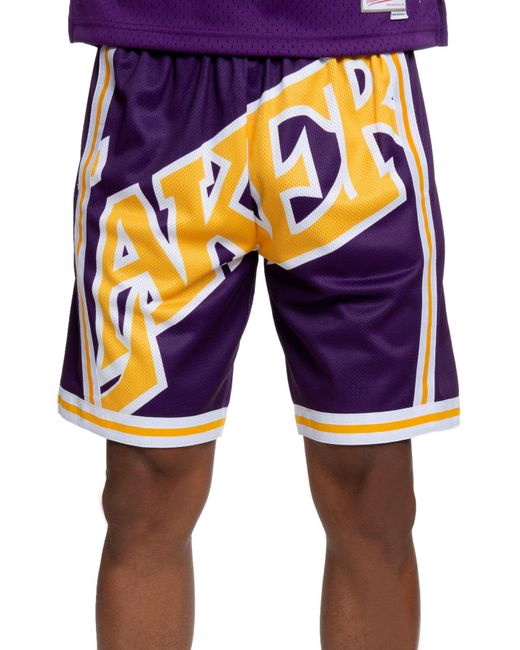 mitchell and ness big face shorts