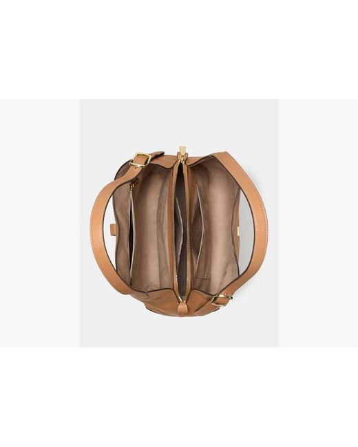 Kate Spade Brown Deco Large Shoulder Bag