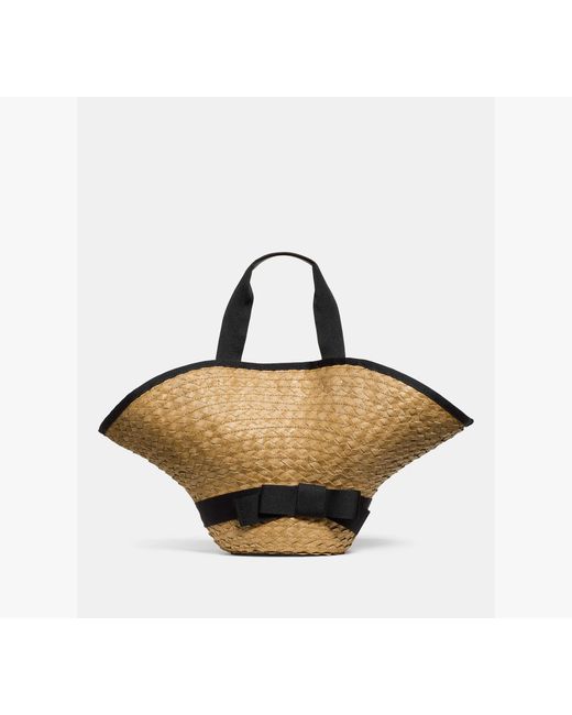 Kate Spade Gray Kate Spade Solei Sun Hat Bag