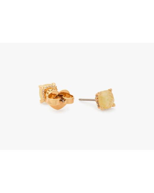 Kate Spade Metallic Little Luxuries 6Mm Square Studs