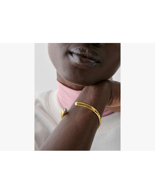 Kate Spade White Sculpted Spade Cuff