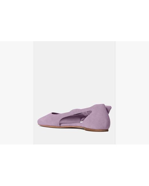 Kate Spade Purple Bunnie Flat