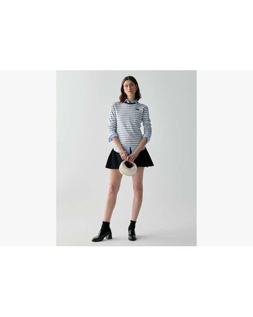 Kate Spade White Sam Icon Long Sleeve T-shirt