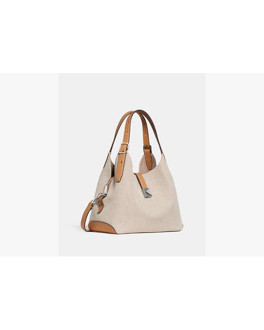 Kate Spade Natural Deco Canvas Crossbody Tote Bag