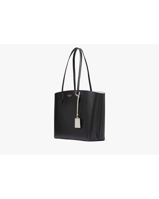 Kate Spade Black Suite Large Work Tote