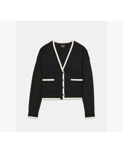Kate Spade Black V-Neck Cardigan