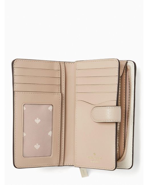 leila medium compartment bifold wallet