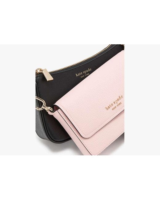 Kate Spade Pink Double Up Umhängetasche