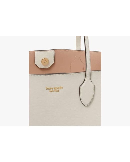 Kate Spade White Bleecker Large Tote